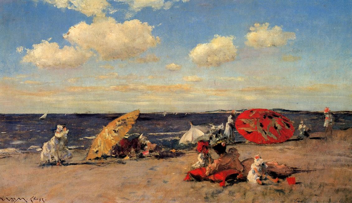 William Merritt Chase At The Seaside